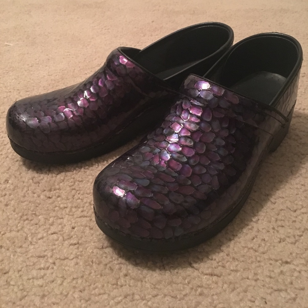 Dansko Professional Clog - Purple Pebble