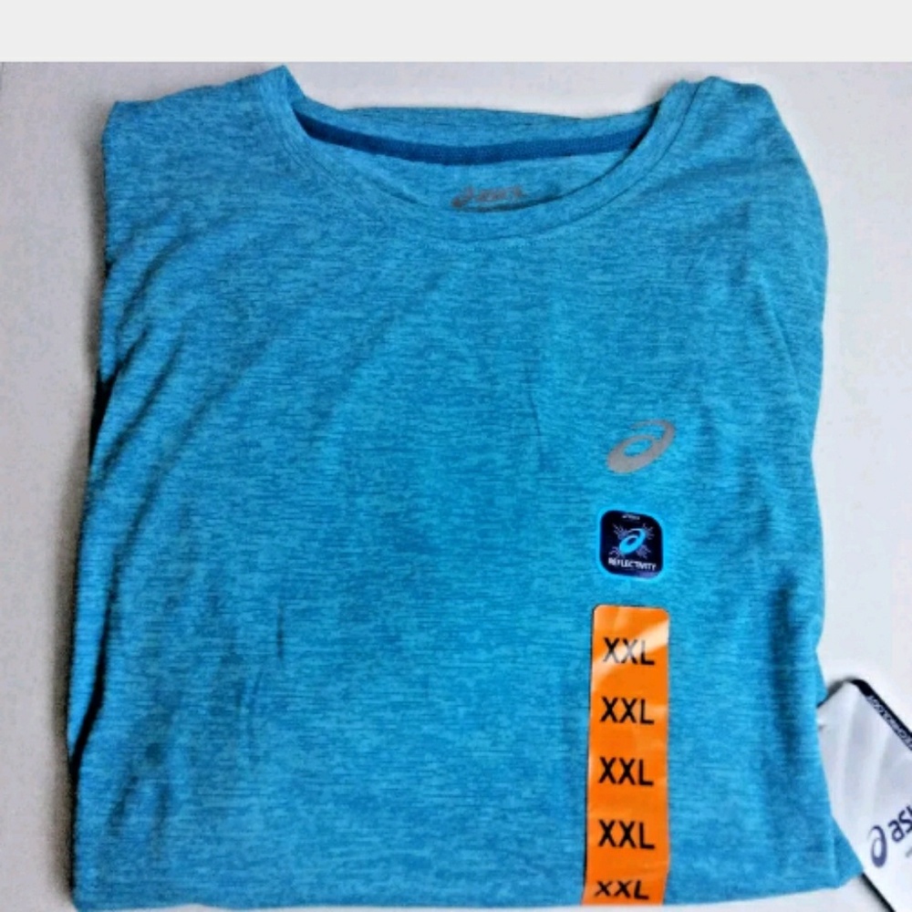 Asics Mens T Shirt Athletic Crew Performance