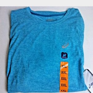 Asics Mens T Shirt Athletic Crew Performance