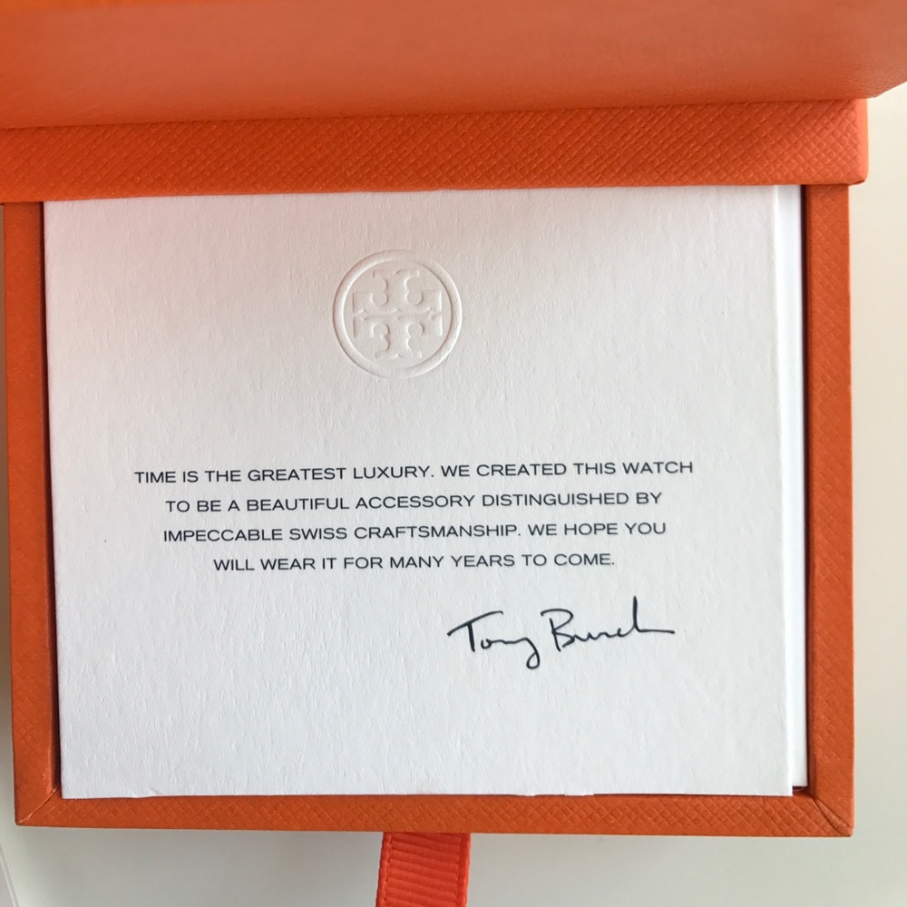 Tory Burch Sawyer cuff watch - Picture 8 of 8