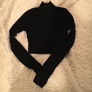Forever 21 Contemporary Black Turtleneck Sweater