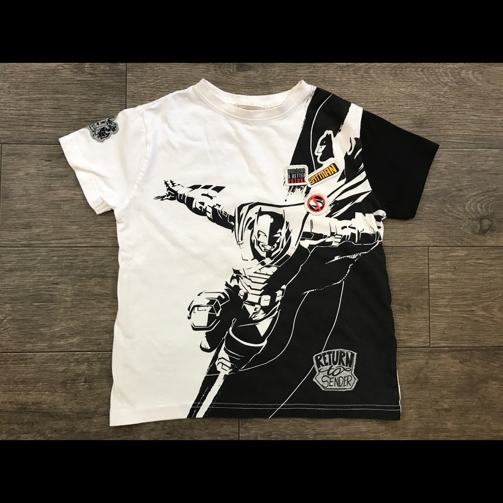 Zara Boys Collection Batman Tee Size 6