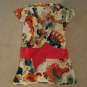 Floral print Kimono top, Anthropologie, size 0