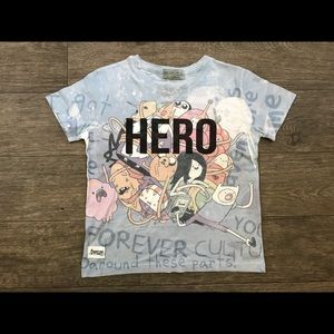 Zara Boys Collection Adventure Time Tee Size 6