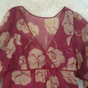 Anthropologie Dresses - Moulinette Souers Sheer Silk 2-Layer Dress Anthropologie Dresses - Moulinette Souers Sheer Silk 2-Layer Dress