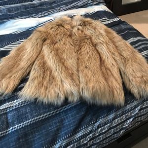 Asos faux fur coat