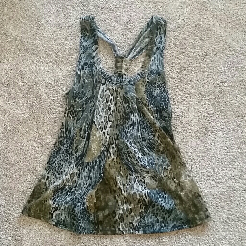 Animal print top