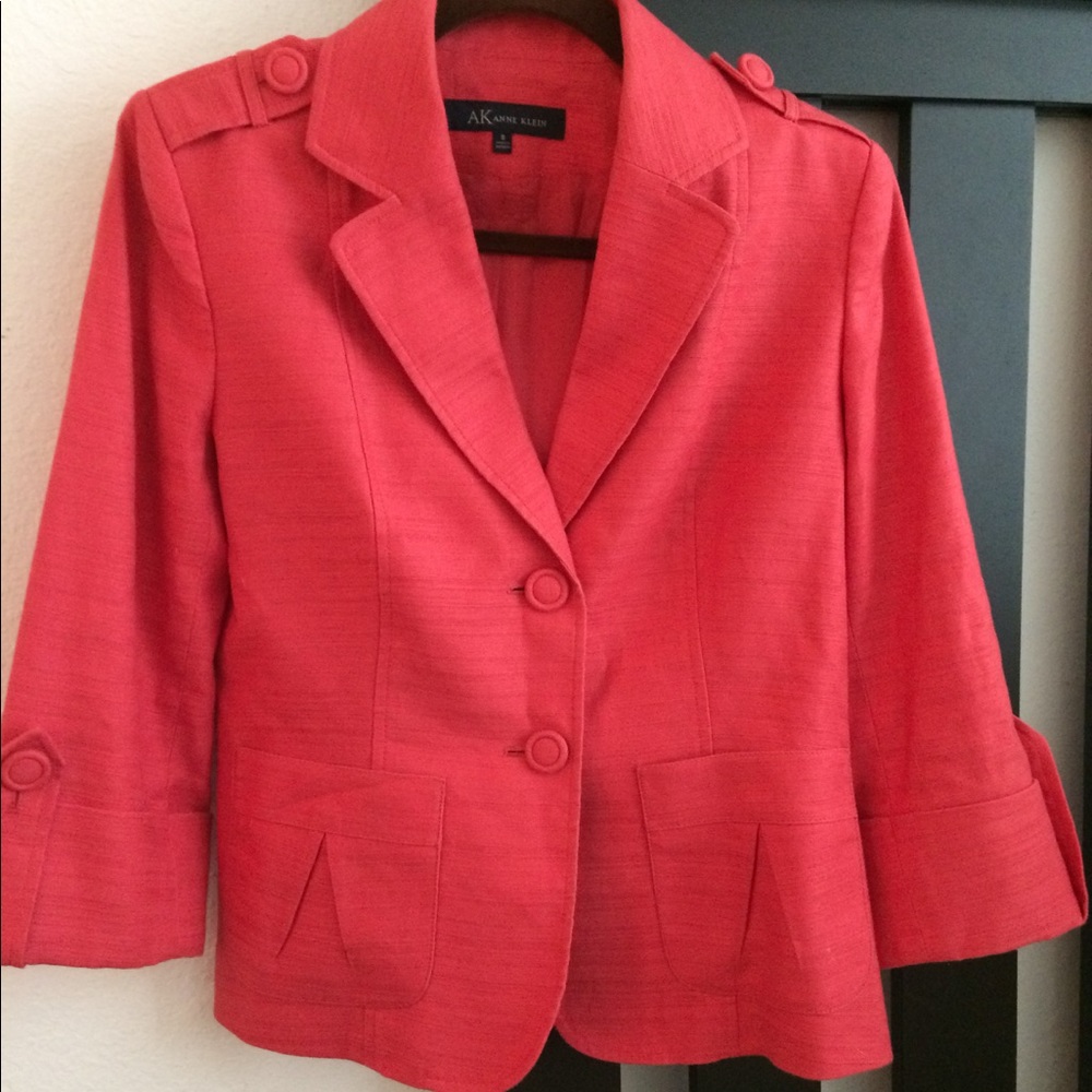 Anne Klein pink blazer