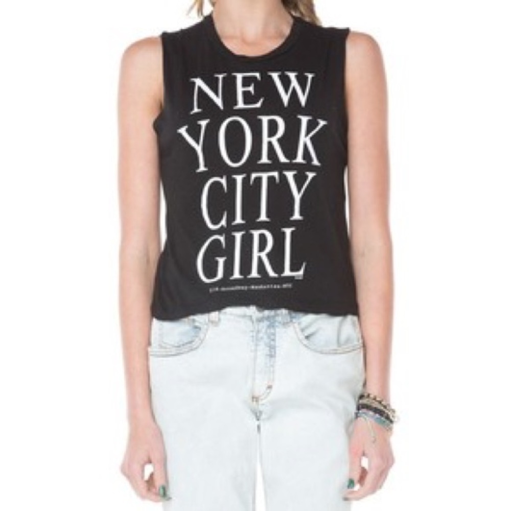 Brandy Melville 'New York City Girl' muscle tank