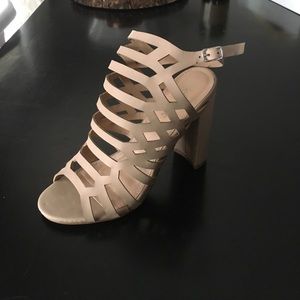 Nude gladiator heels