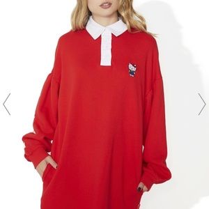 Lazy Oaf x Hello Kitty Collection Rugby Dress