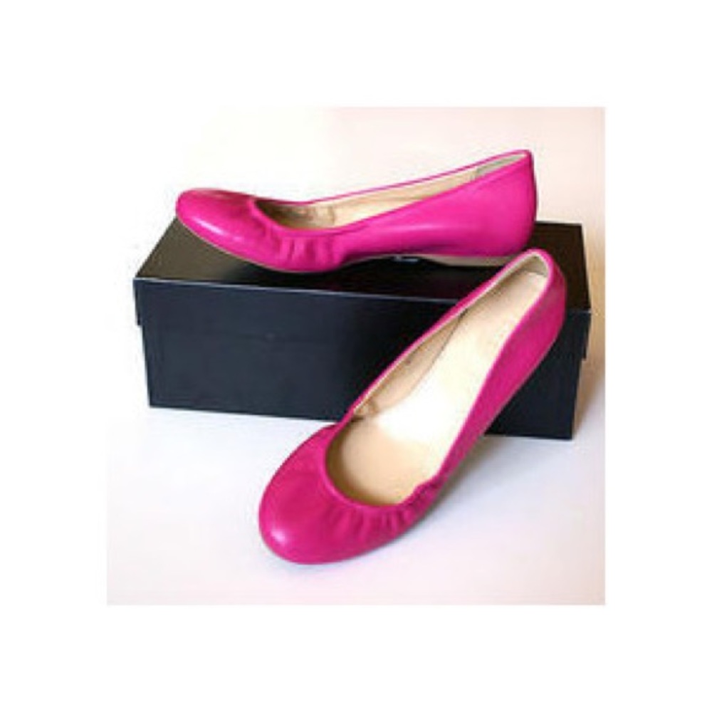 J. Crew Pink Cece Flats