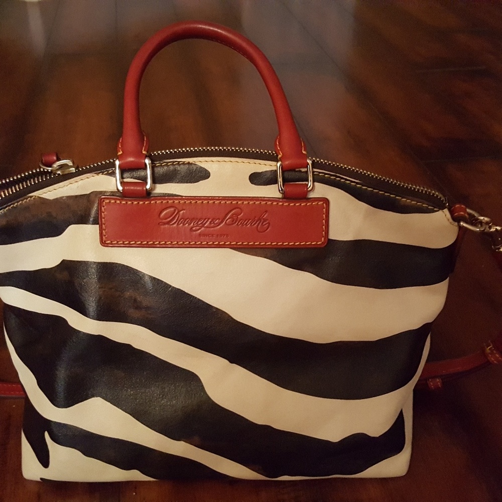Dooney & Bourke Zebra Print Handbag