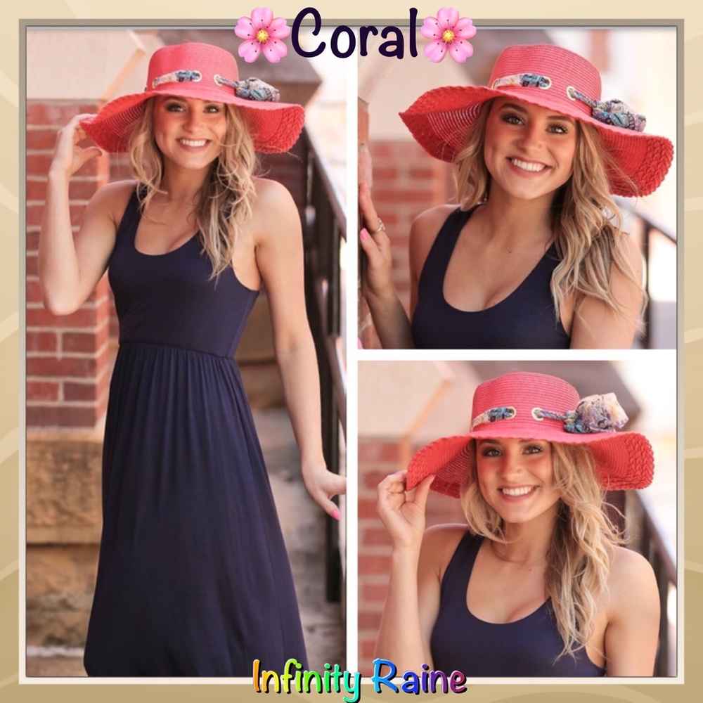 Classic Floppy SUNHATS👒 with beautiful Scarf detail,    🌈 CHOOSE COLOR ⬇️