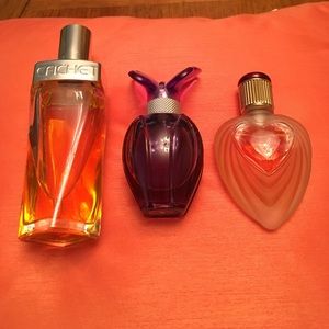 Bundle 3 perfumes Cachet Rapture & Mariah Carey