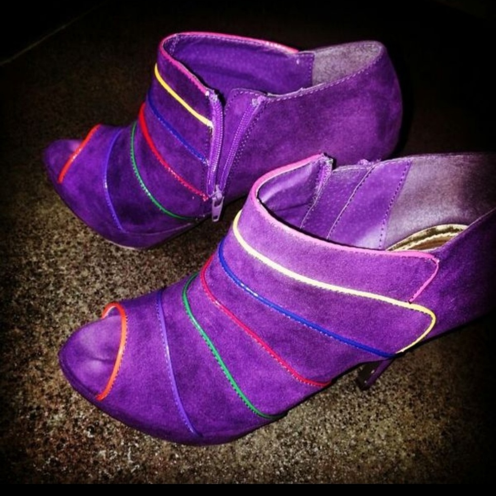 Purple Booties