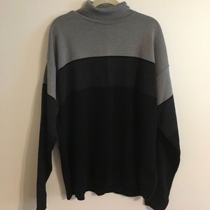 Black and Grey Bachrach sweater