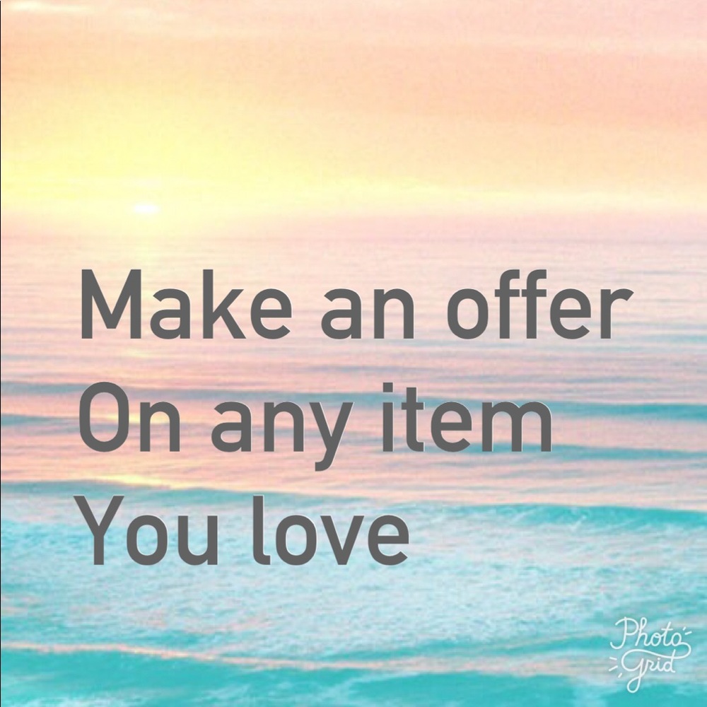 Offer any price on any item