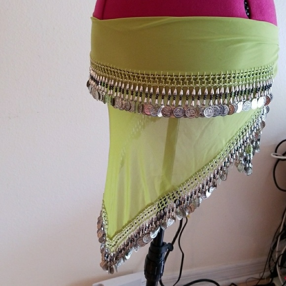 Exotic Belly dancing scarf - Picture 2 of 4