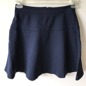 Banana Republic Navy Blue A-Line Skirt