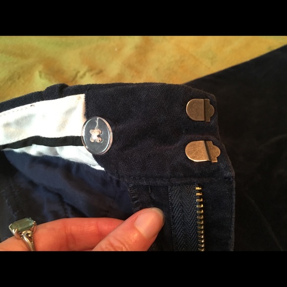 Urban Outfitters Blue Velvet Pants - Picture 6 of 7