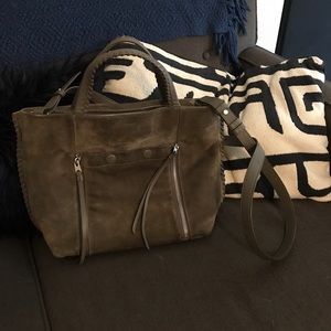 AllSaints Suede Purse