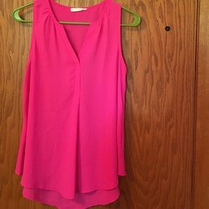 Lush Dressy Pink Blouse