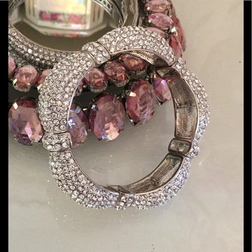 Joan boyce crown of jewels crystal bracelet