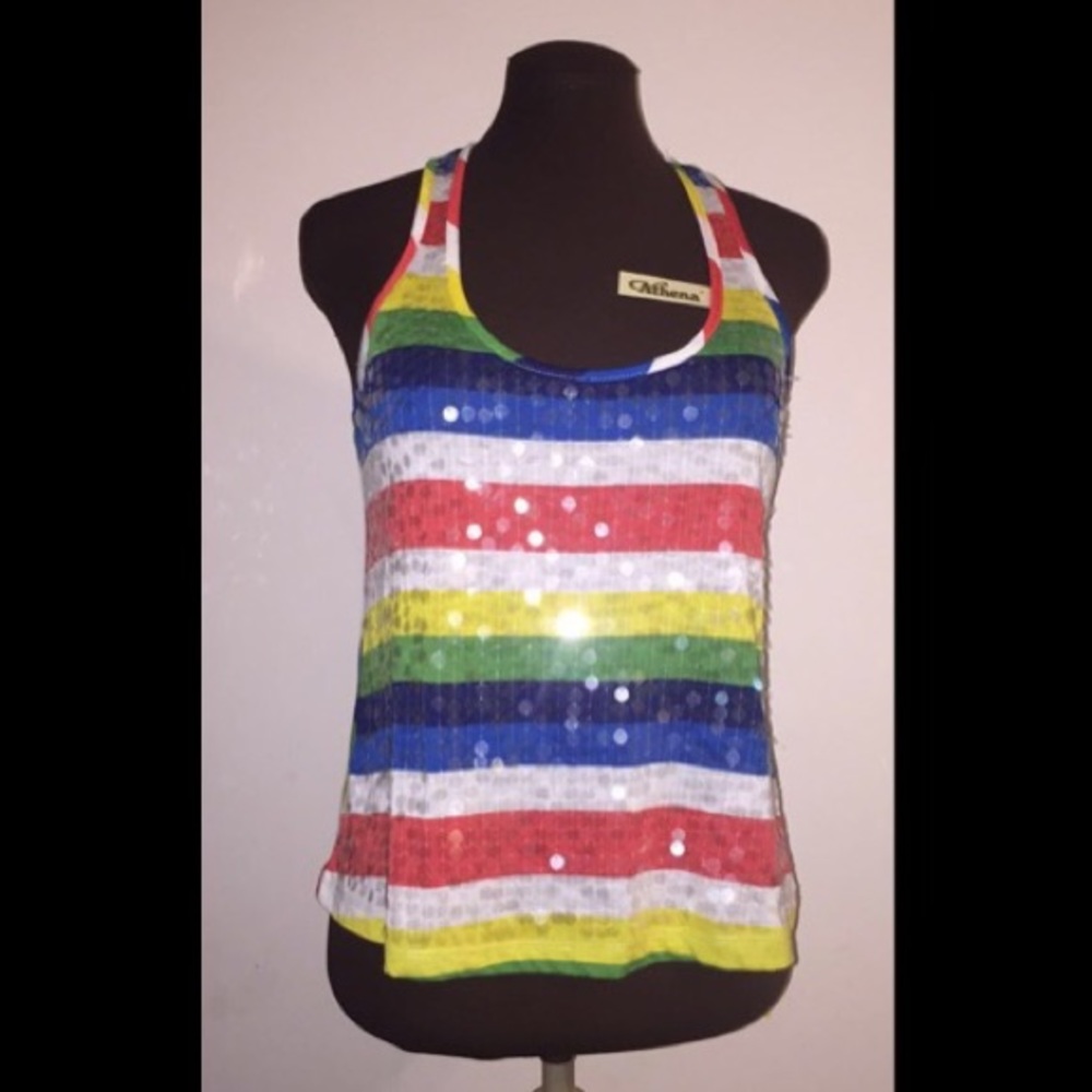 Stripe tank 🌸☀️