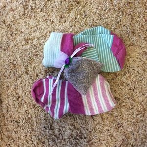 Sock and cute, handmade lavender pouch bundle