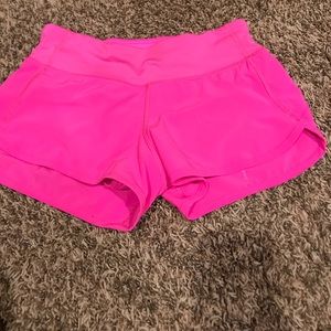 Lululemon speed shorts