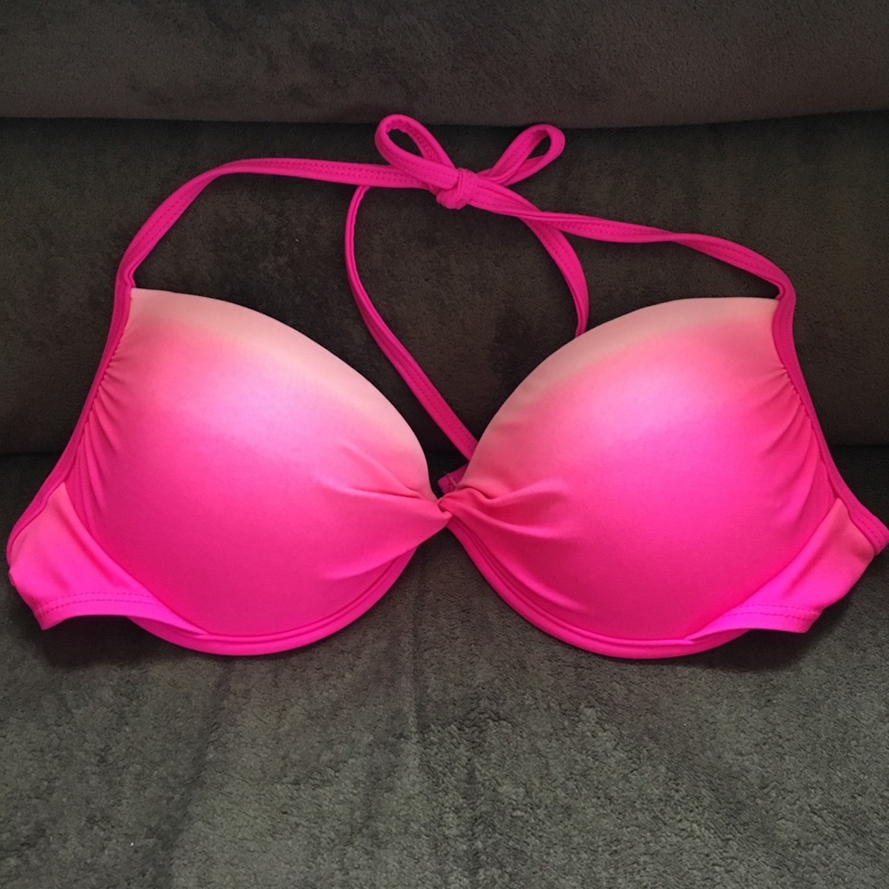 Hot Pink Bikini Top