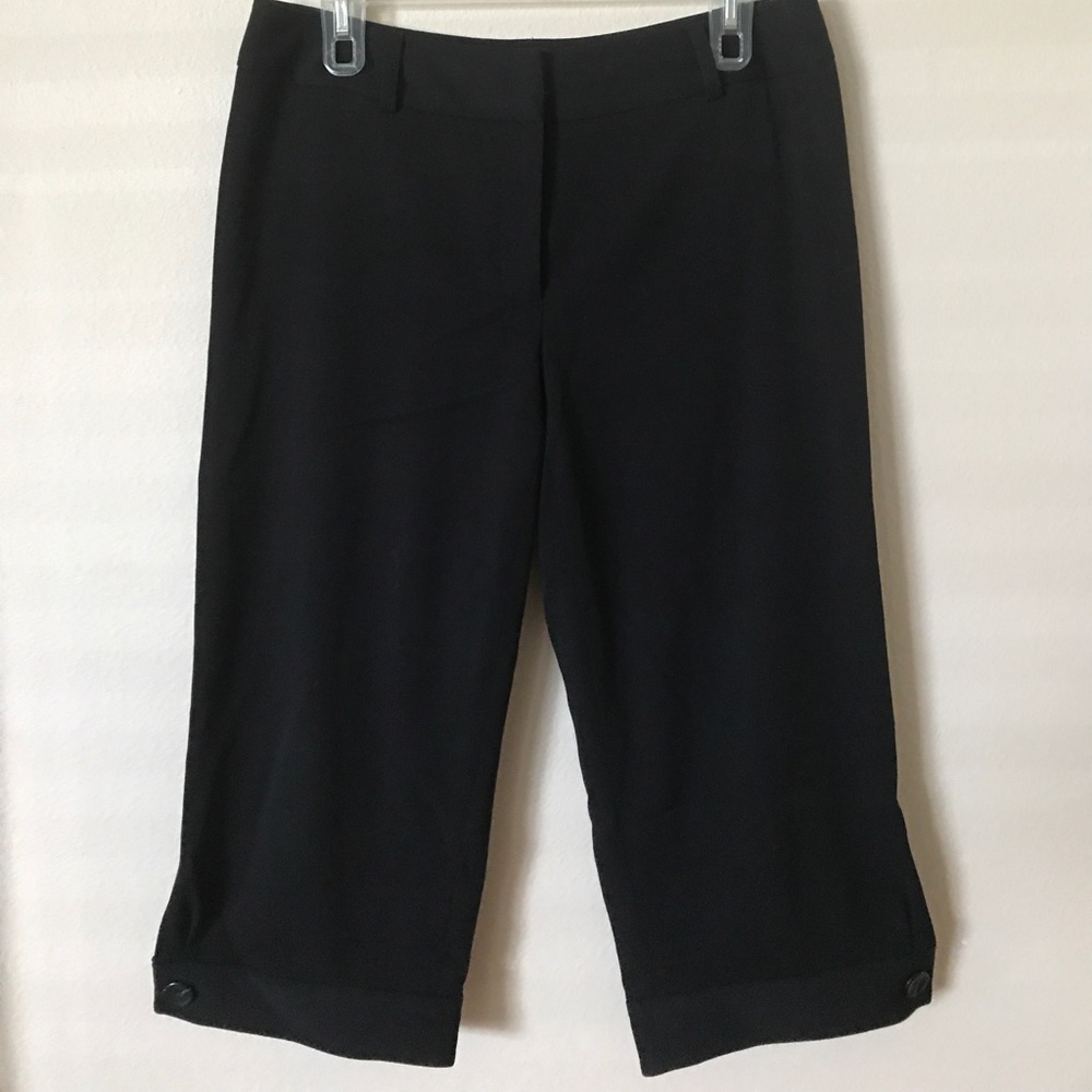 Stretch black pedal pusher