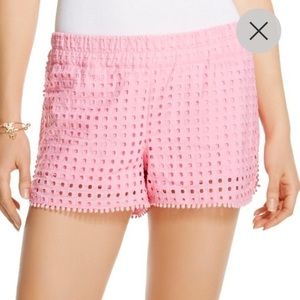 Lilly Pulitzer for Target Eyelet Shorts- EUC-Sz M