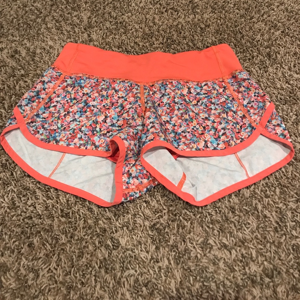 Lululemon size 2 speed shorts