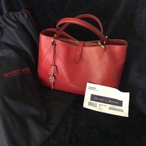 Dooney & Bourke Red Camilla Purse w/dust bag