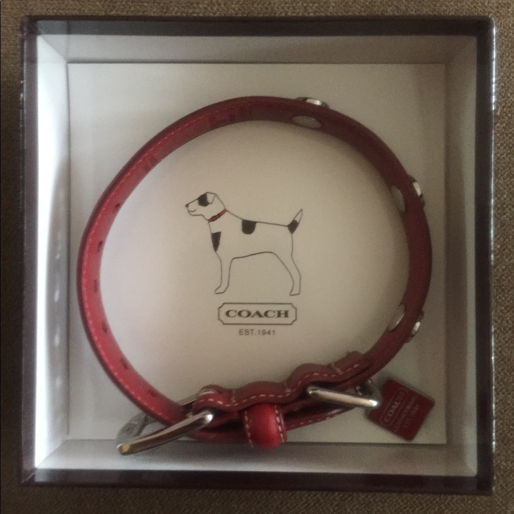 Coach Dog Collar