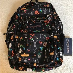 JanSport Big Student Backpack Day of The Dead