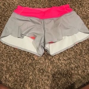 Lululemon size 2 speed shorts