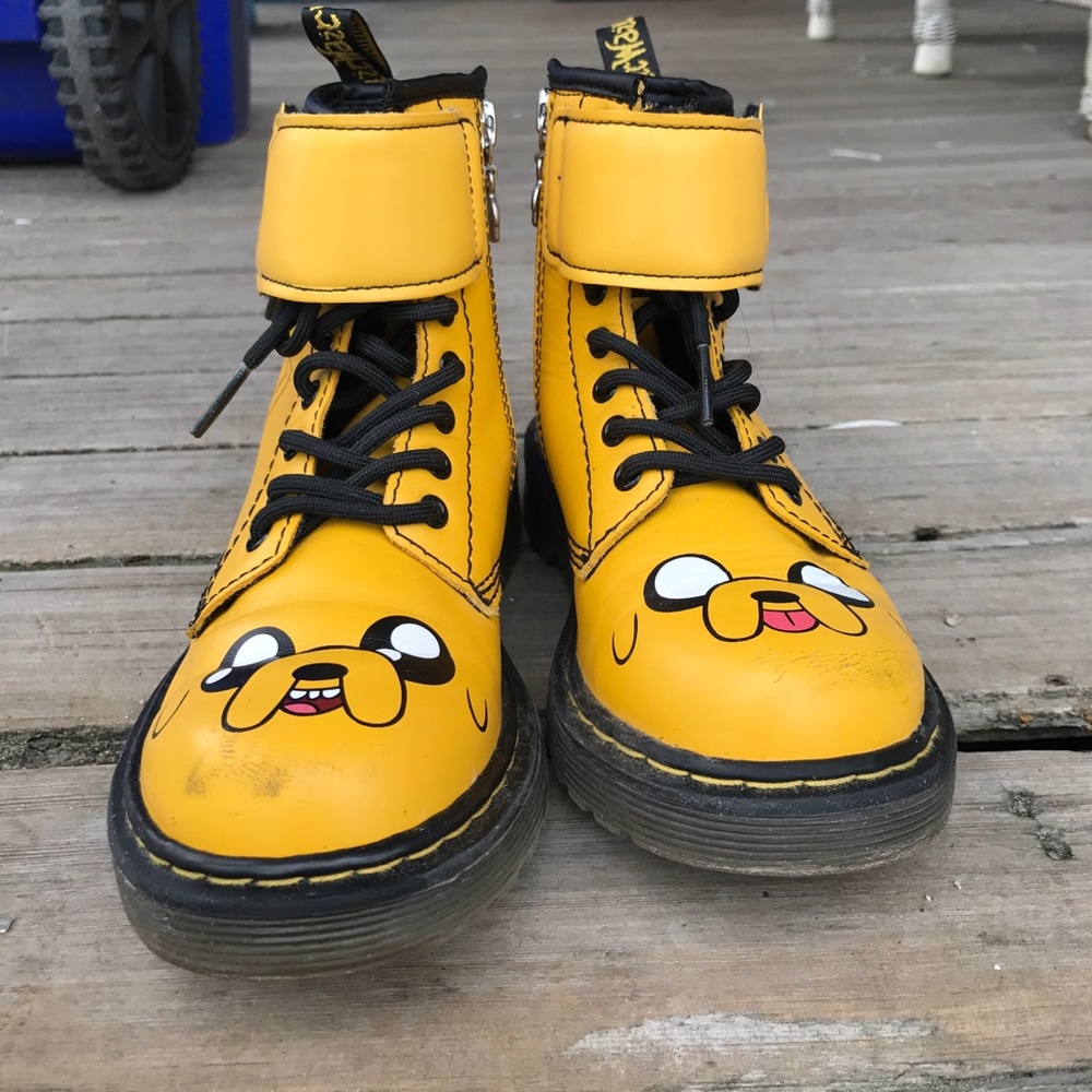 Adventure Time Jake Doc Martins Boots