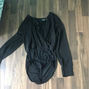 Black body suit/one piece