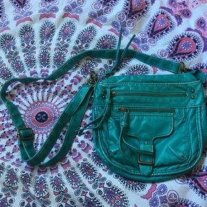 turquoise purse