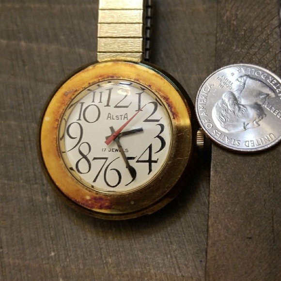 Vintage Alsta Watch 17 jewels - Picture 4 of 5