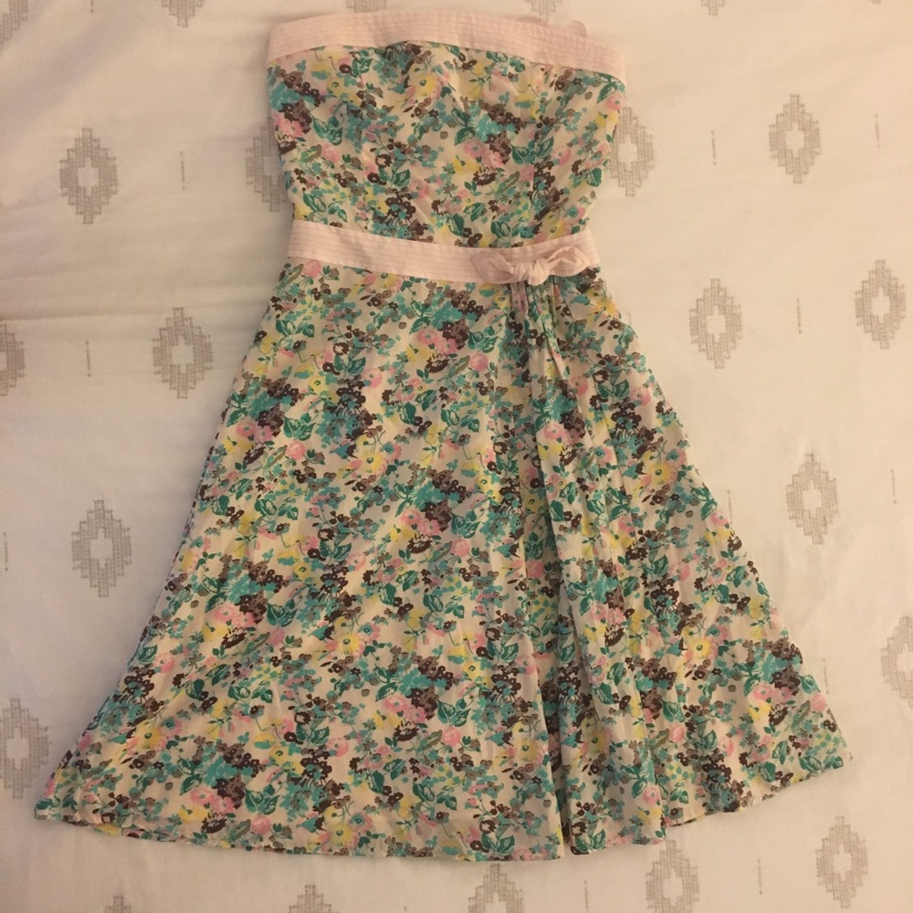Beth Bowley Silk Tea Length Dress