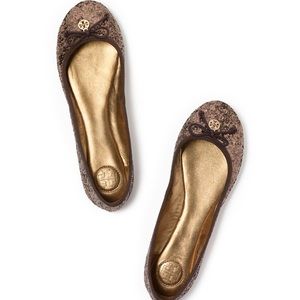 Tory Burch Chelsea Glitter Ballet Flat