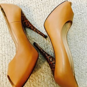 Fendi Zucca Print - heels