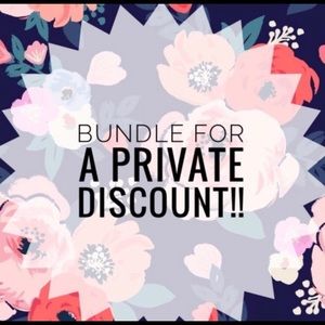 Bundle for a private discount!