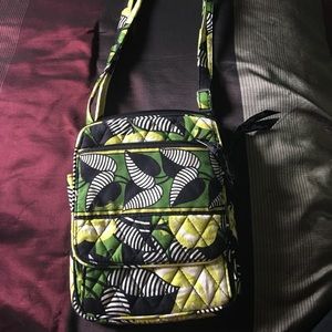 Vera Bradley Mini Hipster Bag- "La Neon Rose"