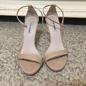 Steve Madden Stecy Nude Heels