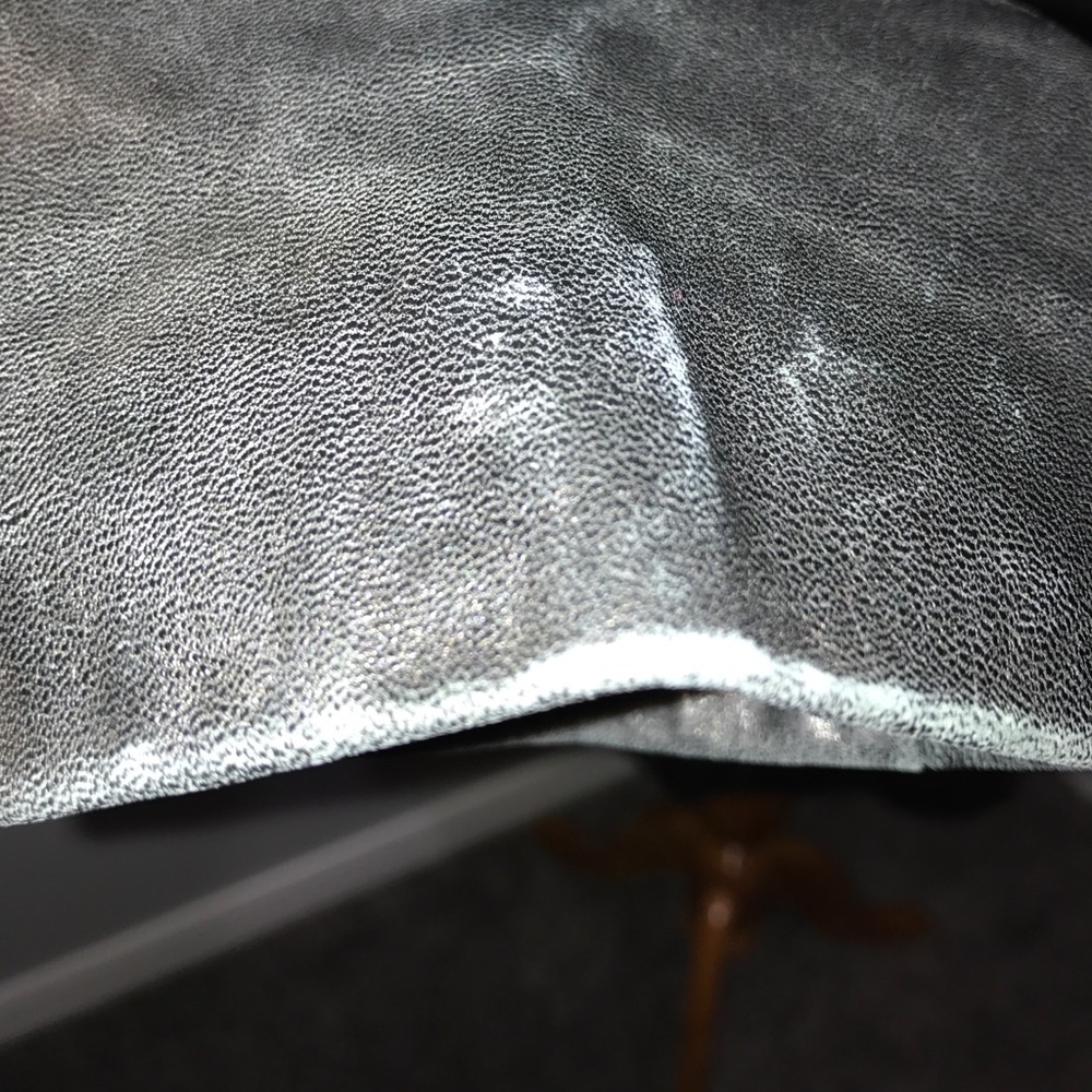 Kenneth Cole Black leather jacket - Picture 6 of 8